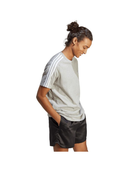 Koszulka adidas essentials single jersey 3-stripes m