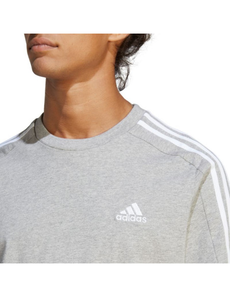 Koszulka adidas essentials single jersey 3-stripes m