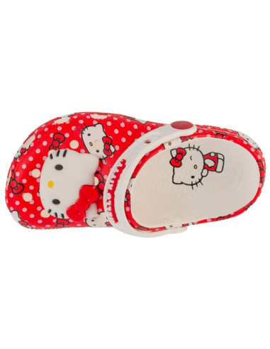 Klapki crocs classic hello kitty red clog k jr 210576