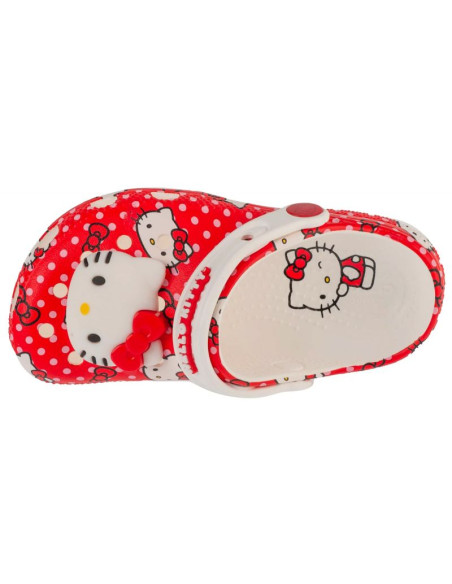 Klapki crocs classic hello kitty red clog k jr 210576