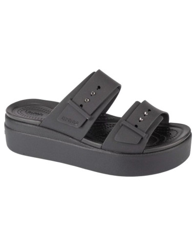 Klapki crocs brooklyn low wedge sandal w 207431