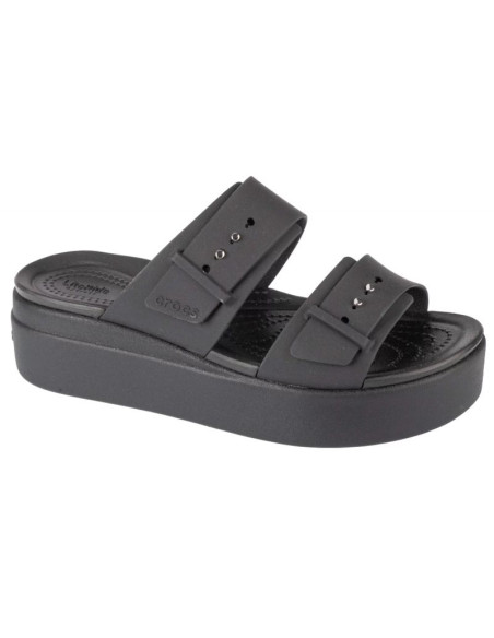 Klapki crocs brooklyn low wedge sandal w 207431