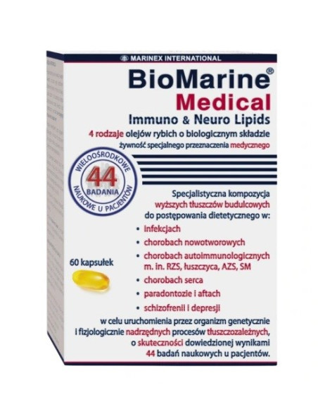 Biomarine Medical Immuno & Neuro Lipids (60 Kaps.)