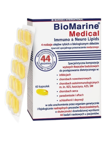 Biomarine Medical Immuno & Neuro Lipids (60 Kaps.)