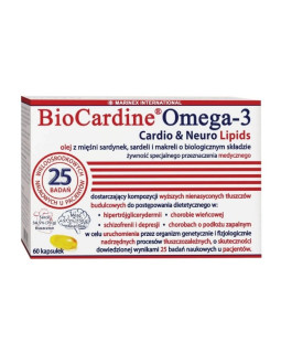 Biocardine Omega-3 Cardio & Neuro Lipids (60 Kaps.) 2