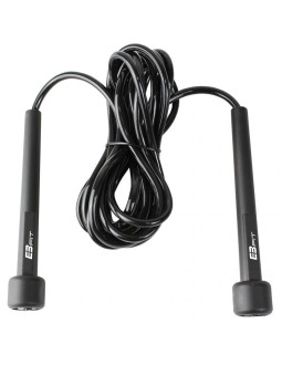 Skakanka szybkościowa pvc 275cm eb fit czarna 581519