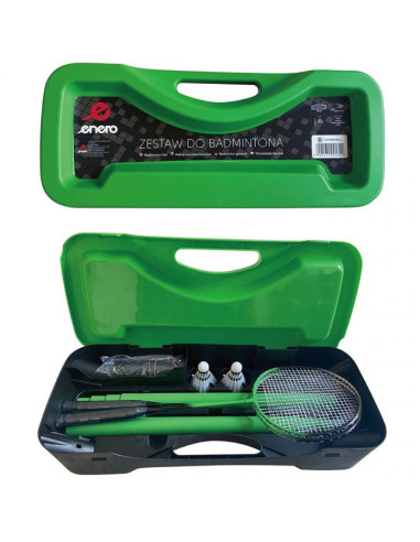 Zestaw plażowo-ogrodowy do badmintona 3w1 enero