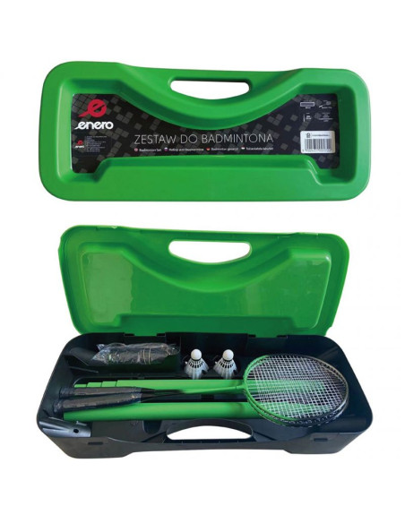 Zestaw plażowo-ogrodowy do badmintona 3w1 enero