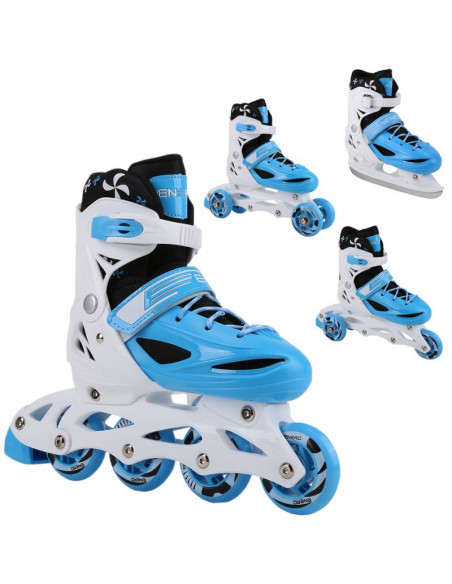 Łyżworolki enero 4w1 enero runner jr 1007205