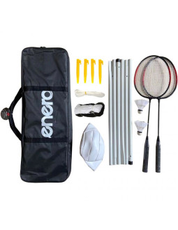 Zestaw do badmintona i satkówki enero 6w1