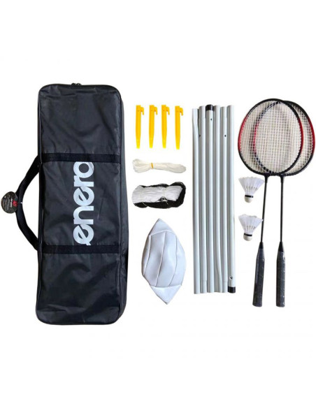 Zestaw do badmintona i satkówki enero 6w1