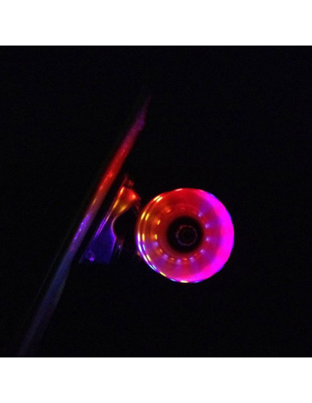 Deskorolka plastikowa 22" led enero niebieska 1007366