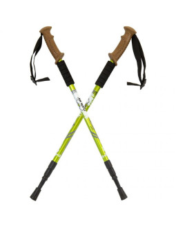 Kijki trekkingowe enero expedition z pokrowcem zielone 338696