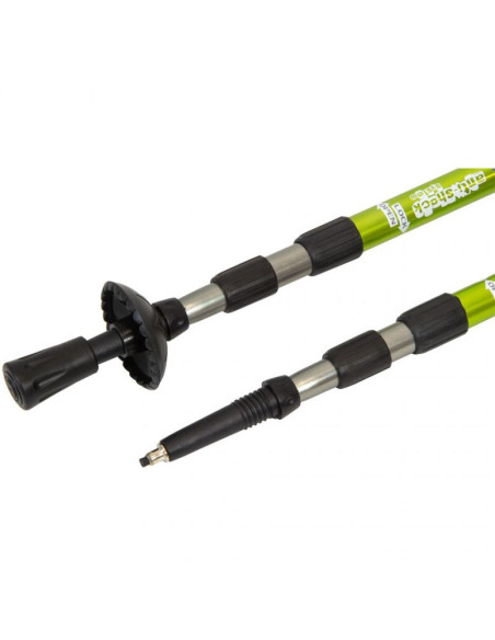 Kijki trekkingowe enero expedition z pokrowcem zielone 338696