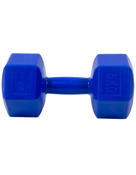 Zestaw hantli kompozytowych eb fit 2x5kg granatowe 1027050