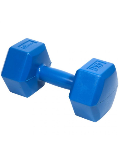 Zestaw hantli kompozytowych eb fit 2x4kg niebieskie 1027043