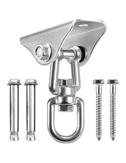 Uchwyt hak montażowy obrotowy do hamaka royokamp 1031385