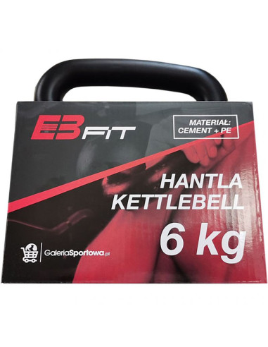 Hantla kompozytowa kettlebell 6 kg odważnik eb fit 1025773