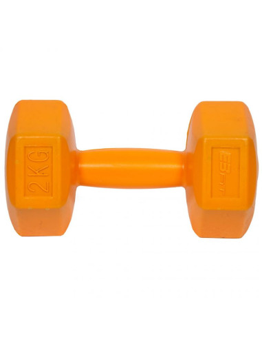 Zestaw hantli kompozytowych eb fit 2x2kg pomarańczowe 1027029
