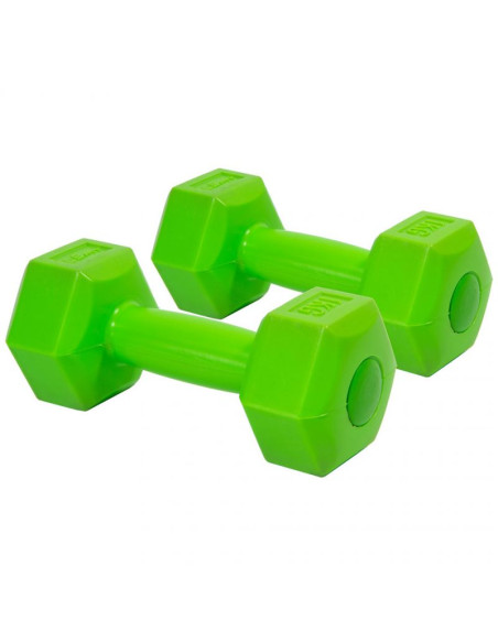 Zestaw hantli kompozytowych eb fit 2x1kg zielone 1027012