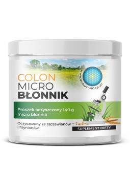 Colon Micro Błonnik Drobnocząsteczkowy Proszek Oczyszczony Ze Szczawianów I Fitynianów (140G)