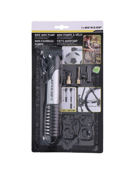 Pompka rowerowa dunlop mini aluminiowa