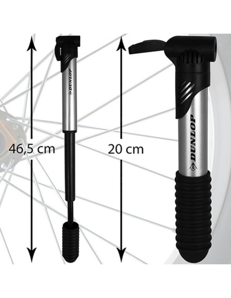 Pompka rowerowa dunlop mini aluminiowa