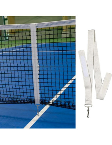 Taśma do tenisa ziemnego netex środkowa regulowana