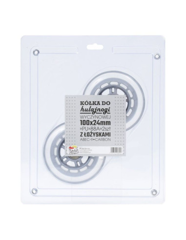 Kółka do hulajnogi, rolek smj sport bs