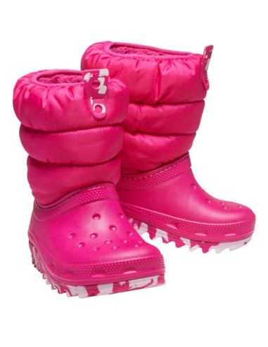 Buty crocs classic neo puff jr 207684