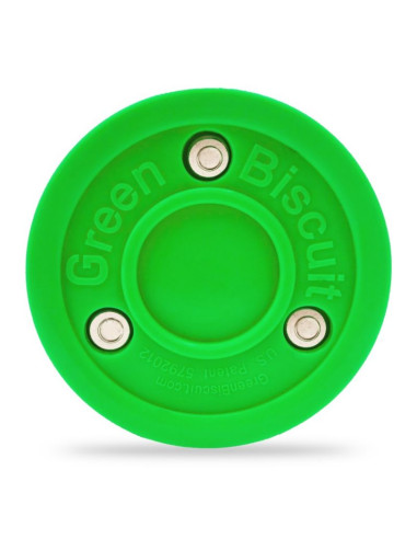 Krążek hokejowy in-line green biscuit