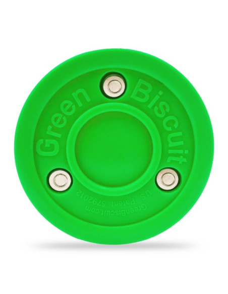 Krążek hokejowy in-line green biscuit