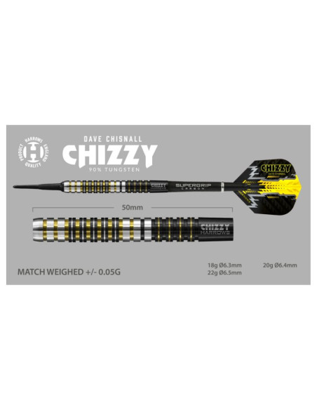 Rzutki harrows chizzy 90% softip