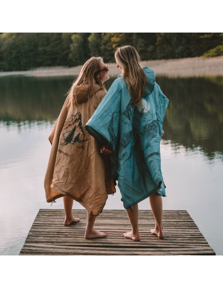 Ponczo offlander cienkie z ogrzewaczem