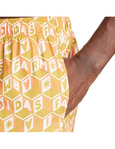 Szorty kąpielowe adidas farm rio 3-stripes clx m