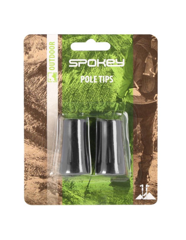 Końcówki na asfalt do kijów trekkingowych i nordic walking spokey trek ii