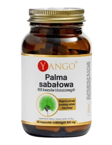 Palma Sabałowa 45% Kwasów Tłuszczowych (90 Kaps.)
