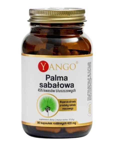 Palma Sabałowa 45% Kwasów Tłuszczowych (90 Kaps.)