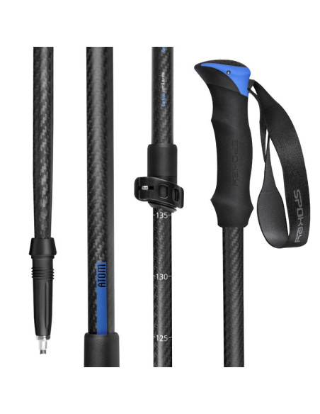 Kije trekkingowe spokey atom spk