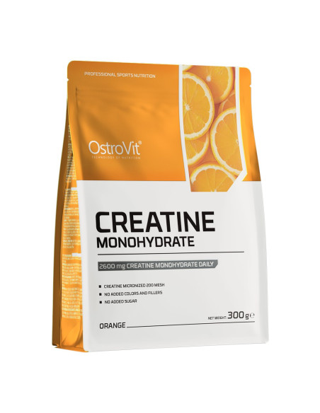 Ostrovit Monohydrat Kreatyny - Smak Pomarańczowy (300 G)