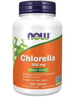 Now Foods Eko Chlorella 500 Mg (200 Tabl.) 2