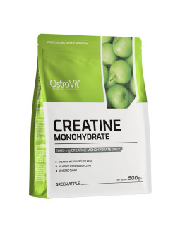 Ostrovit Monohydrat Kreatyny - Smak Zielonego Jabłka (500 G) 2