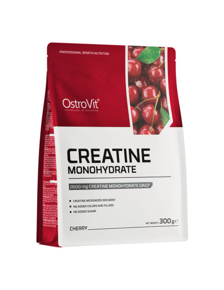 Ostrovit Creatine Monohydrate - Smak Cherry (300 G)