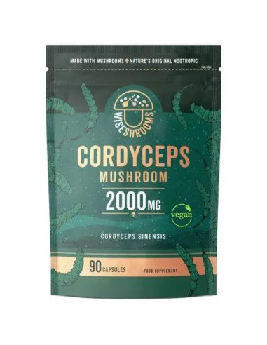 Wiseshrooms Cordyceps 2000 Mg (90 Kaps.)