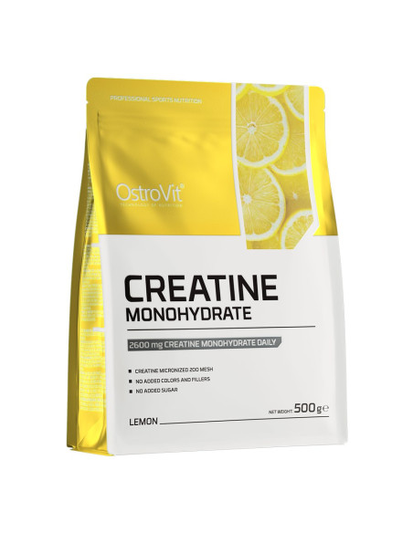 Ostrovit Monohydrat Kreatyny - Smak Cytrynowy (500 G)