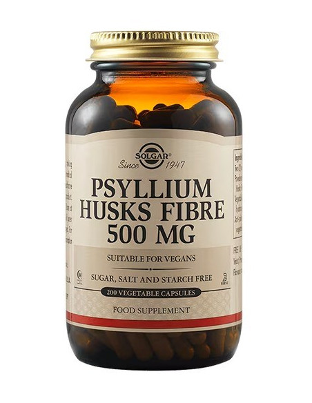 Solgar Psyllium Husks Fibre 500 Mg - Błonnik (200 Kaps.)