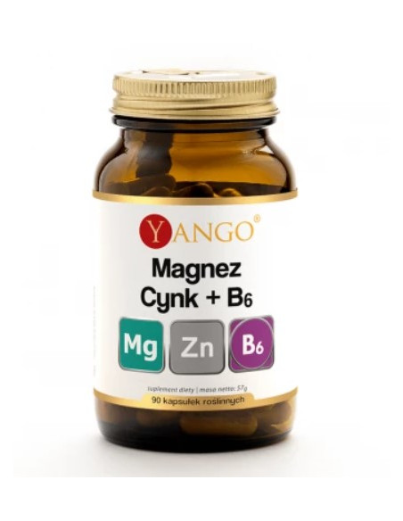 Magnez + Cynk + Witamina B6 (90 kaps.)