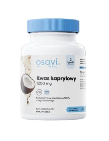 Kwas Kaprylowy 1200 Mg (60 Kaps.)