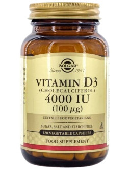 Witamina D3 4000 Iu 100 Mcg (120 Kaps.)