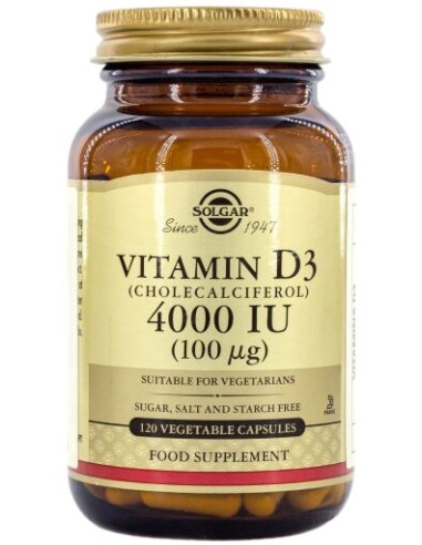 Witamina D3 4000 Iu 100 Mcg (120 Kaps.)